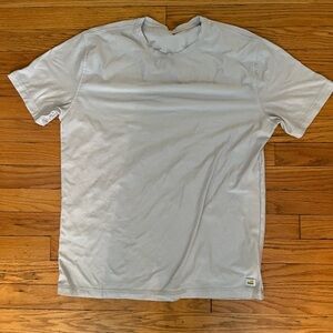 Vuori Light Gray Short Sleeve Tee